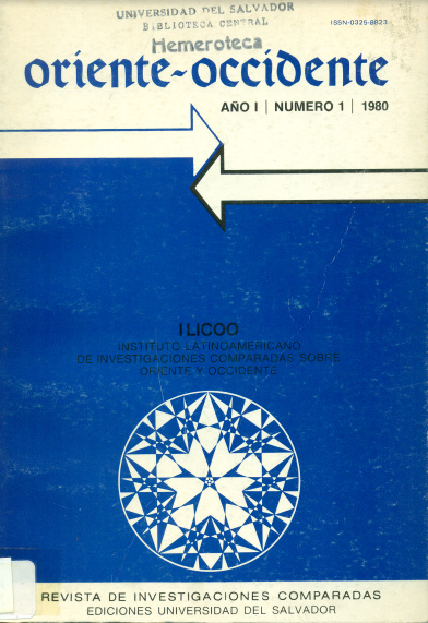 					Ver Vol. 1 Núm. 1 (1980)
				