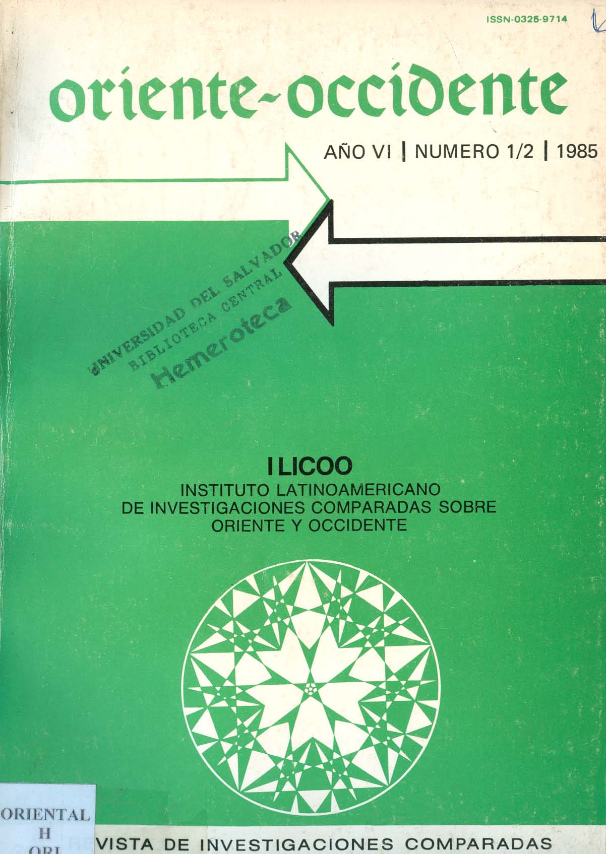 					Ver Vol. 6 Núm. 1/2 (1985)
				